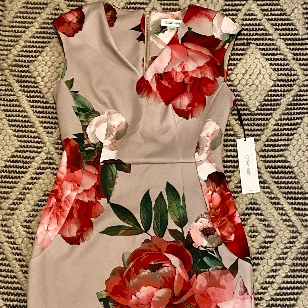 Calvin Klein Floral Dress